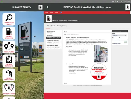 Diskont tanken android App screenshot 2